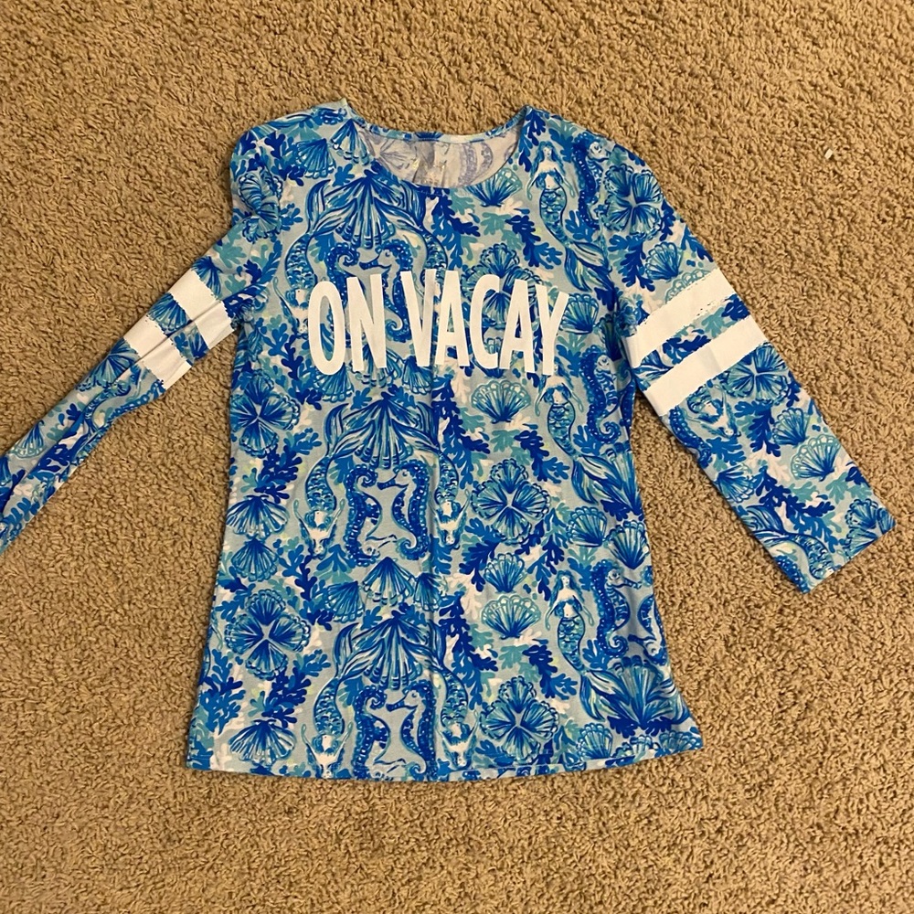 Lilly Pulitzer 3/4 sleeve top